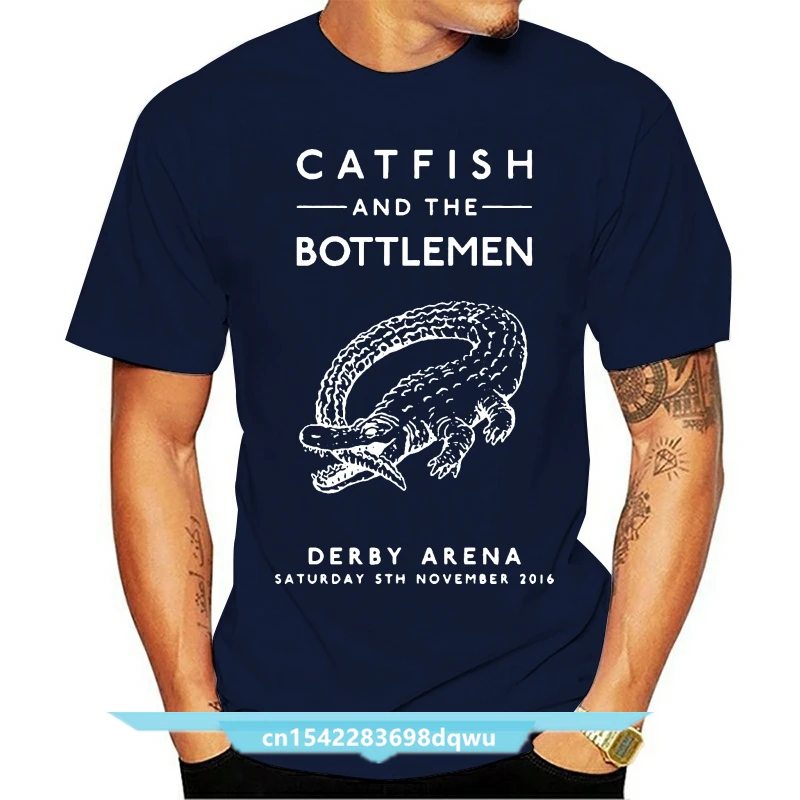 

Men T Shirt Catfish And The Bottle Popular Fashion Tops Black Size S-4XL t-shirt Novelty Tshirt Women