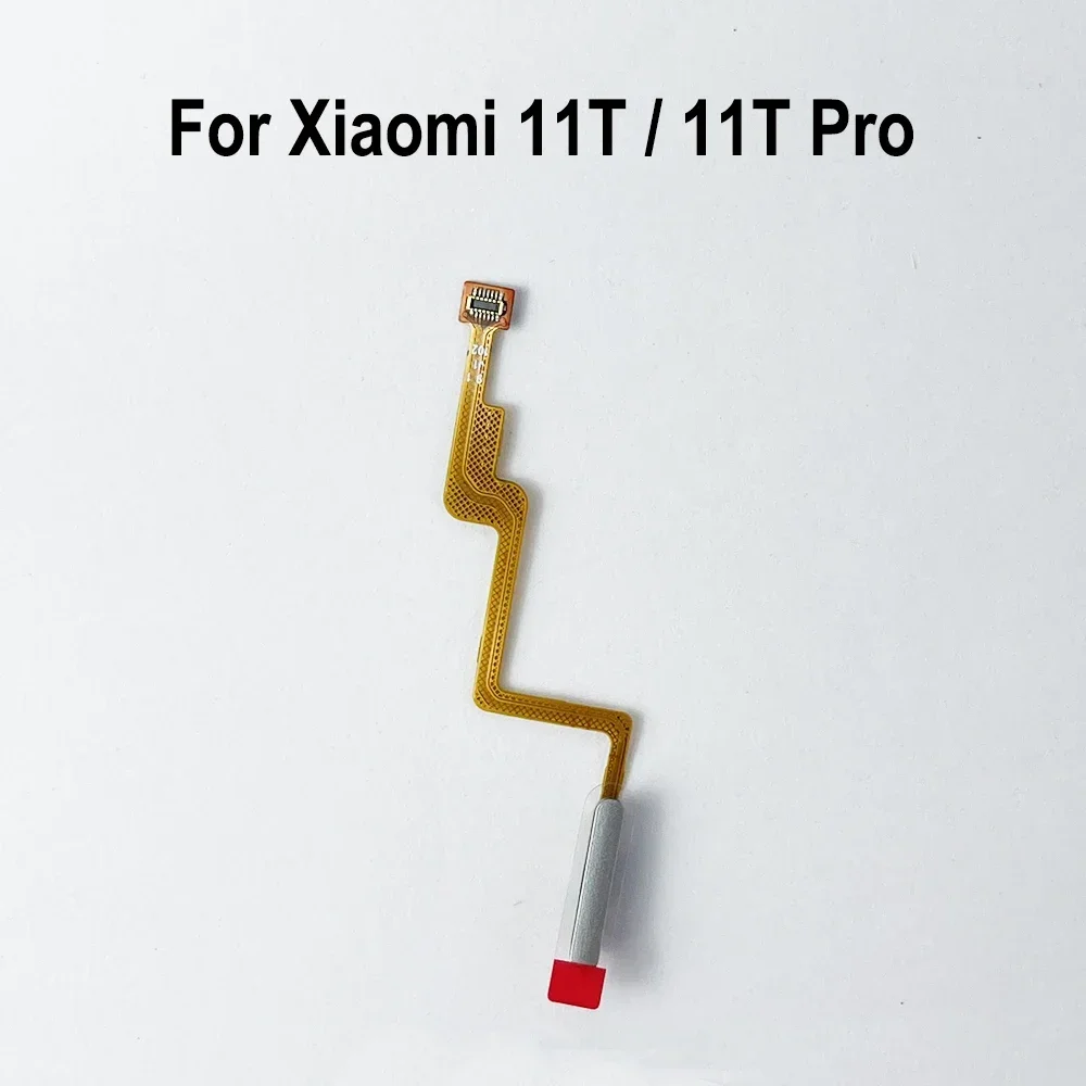 Gefensi Home Power Button Fingerprint Sensor Flex Cable For Xiaomi Mi 11T / 11T Pro