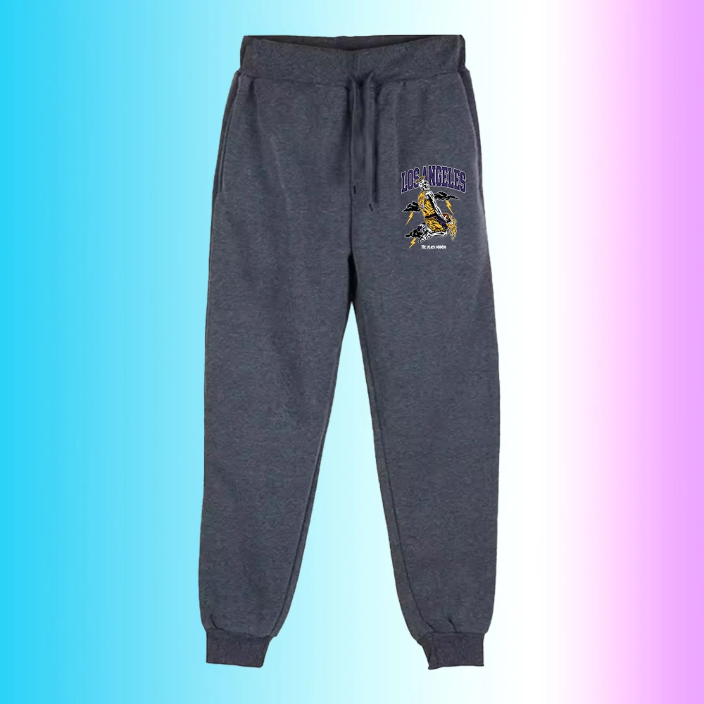 Men's printed pants, fall/winter men's and women's running pants, sportswear and casual pants, fitness and fitness sports wear