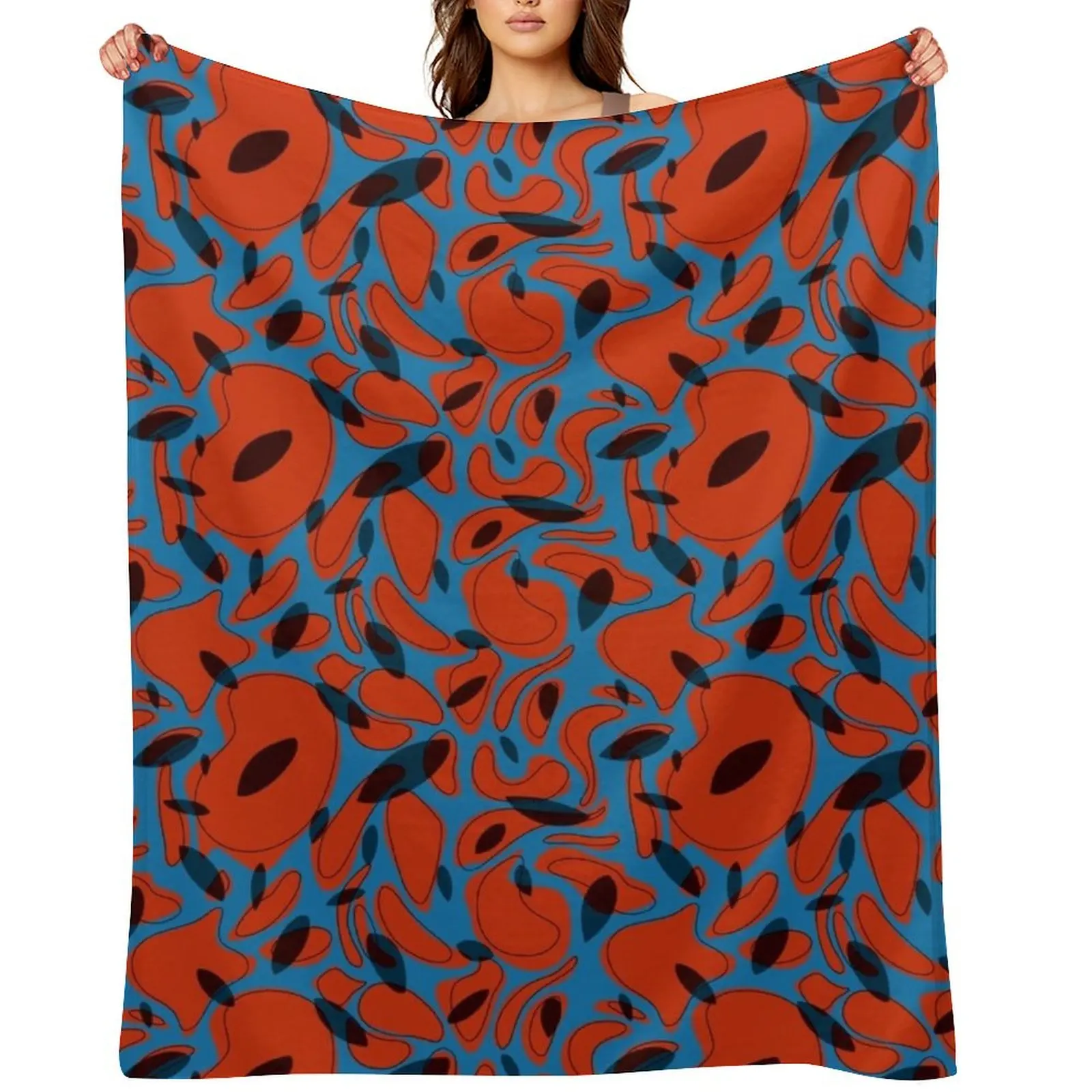 

Retro Throw Blanket Warm christmas decoration Single Heavy Blankets