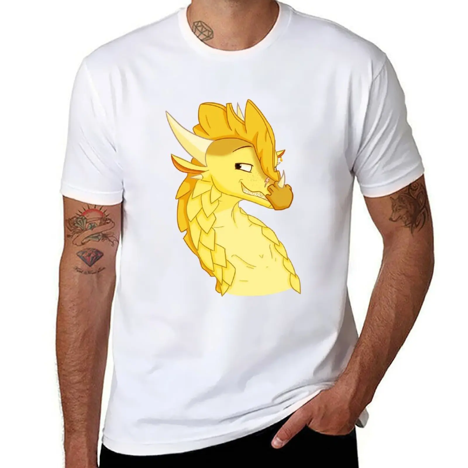 

Qibli the SandWing T-Shirt t shirts for man pack white t shirts for man cotton soft T-Shirt