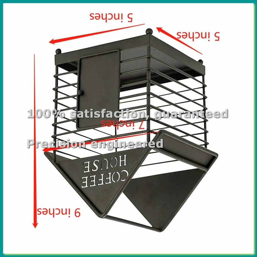 Coffee Pod Holder, K Cup Holder Coffee Pod Holders Coffee Pod Organizer Coffee House for Espresso Capsule Holder-A46I