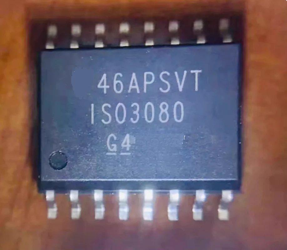 Controladores, receptores, transceptores de interfaz de circuitos integrados (CI) ISO3080DWG4 RS42 completo aislado, RS485 16-SOIC