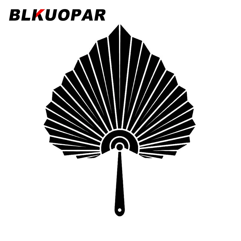 BLKUOPAR Chinese Paper Fan Helmet Decoration Ruger Car Stickers Fashionable Decals Vinyl Wrap Campervan Snowboard Scratch-Proof