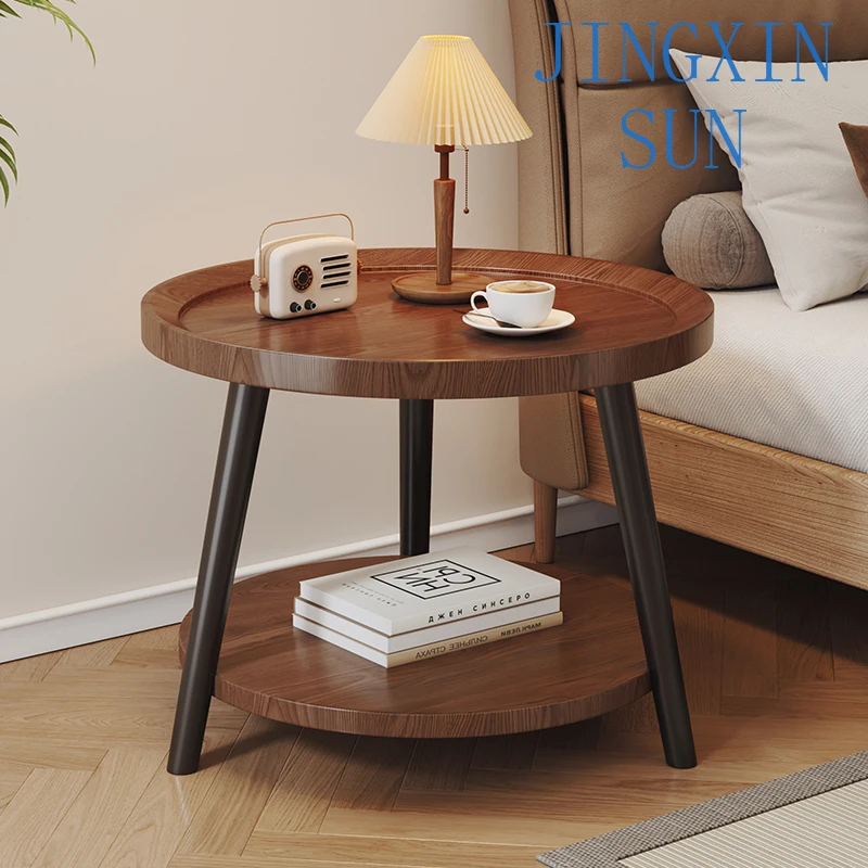 Small coffee table bedside table Nordic simple small round coffee tables Home Side Mini living room furniture cheap Desk
