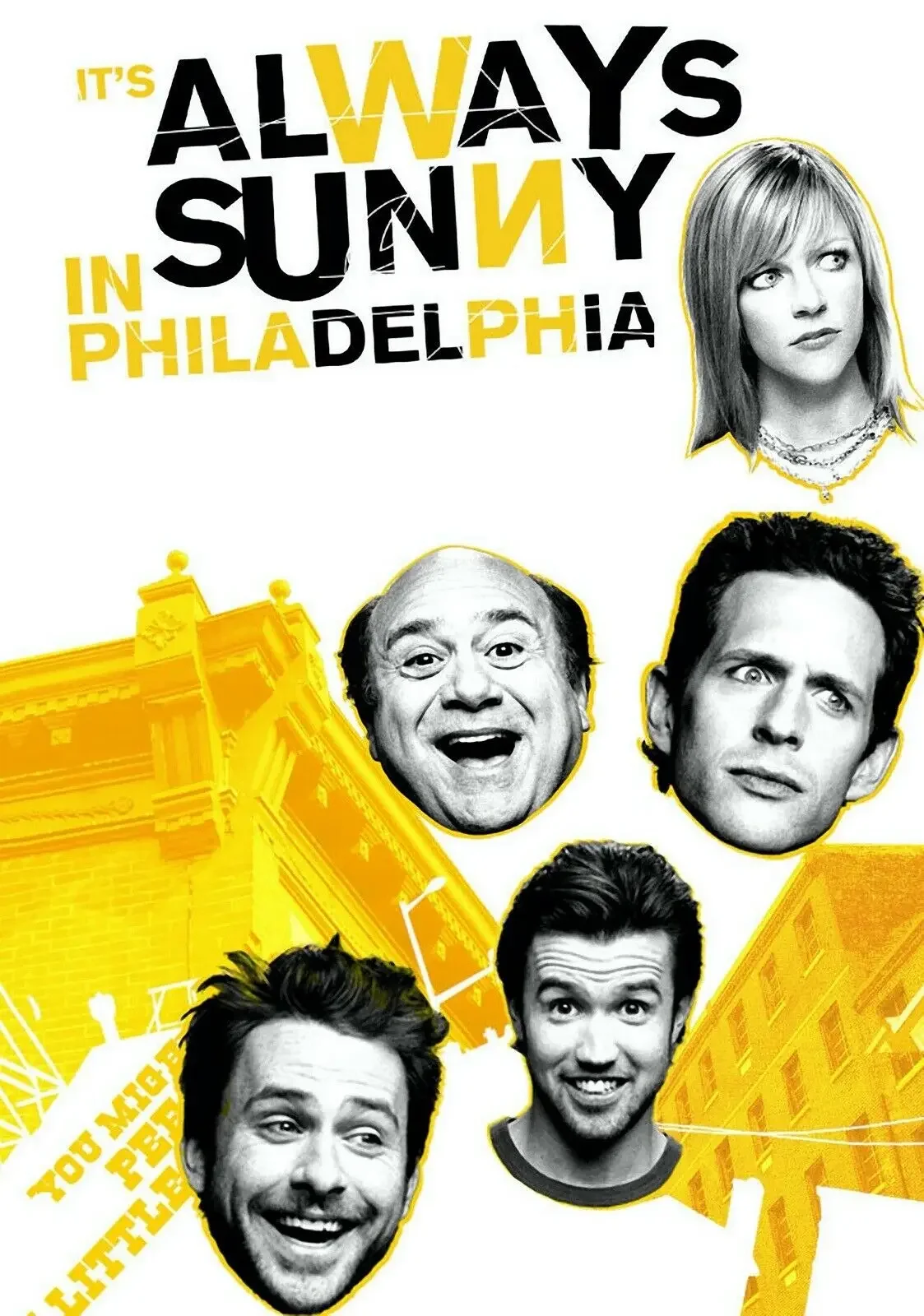 ITS ALWAYS SUNNY IN PHILADELPHIA TV Show Poster One Piece Poster Wall Art Home Decor Painting Room Decor