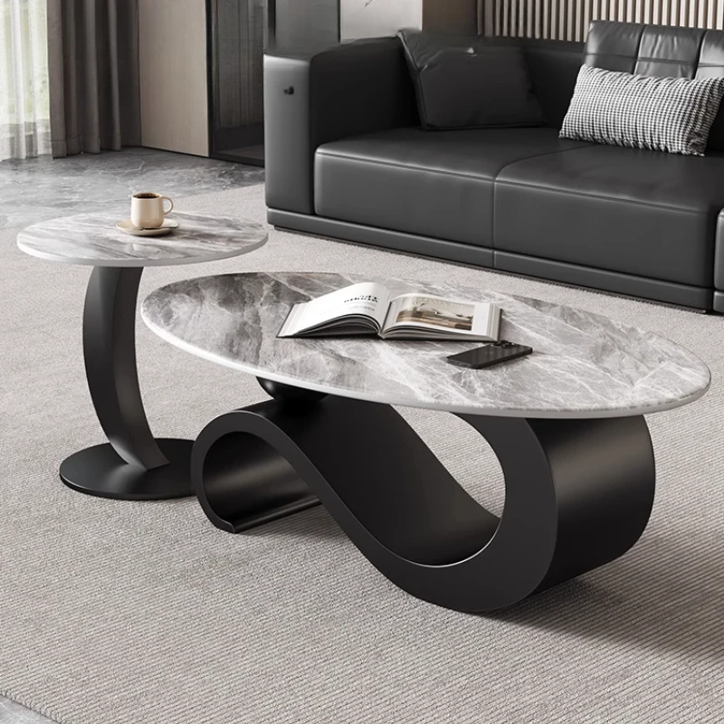 

Minimalist Nordic Style Coffee Table Small Spaces Center Modern End Tables Set Design White Stolik Kawowy Furniture Home