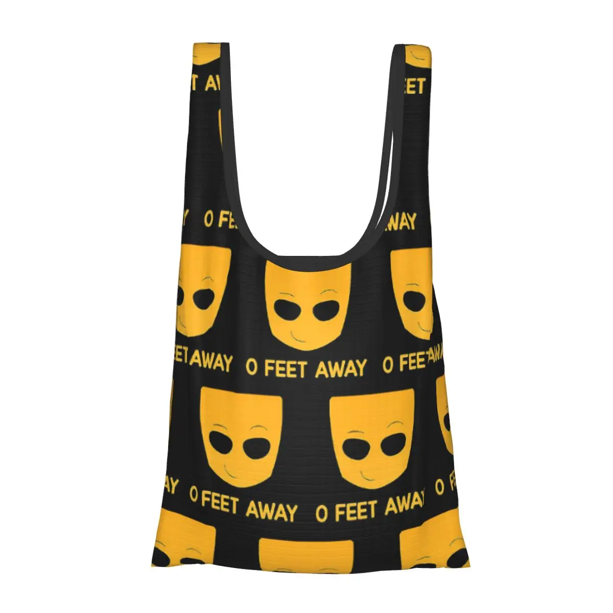 

Grindr Zero O Feet Away Портативная сумка-тоут для покупок Многоразовая сумка-шоппер Бакалея Сумка на плечо