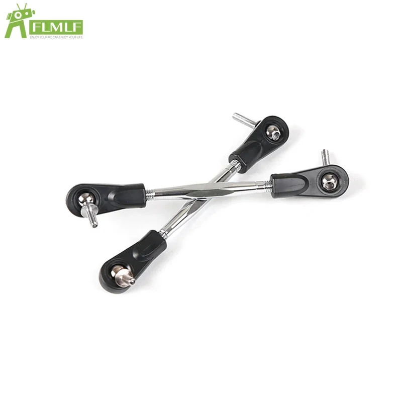 Plastic Steering Turnbuckle Tie Rod 2pcs Fit for 1/5 HPI ROFUN BAHA ROVAN KM BAJA 5B 5T 5SC Rc Car Toys Games Parts