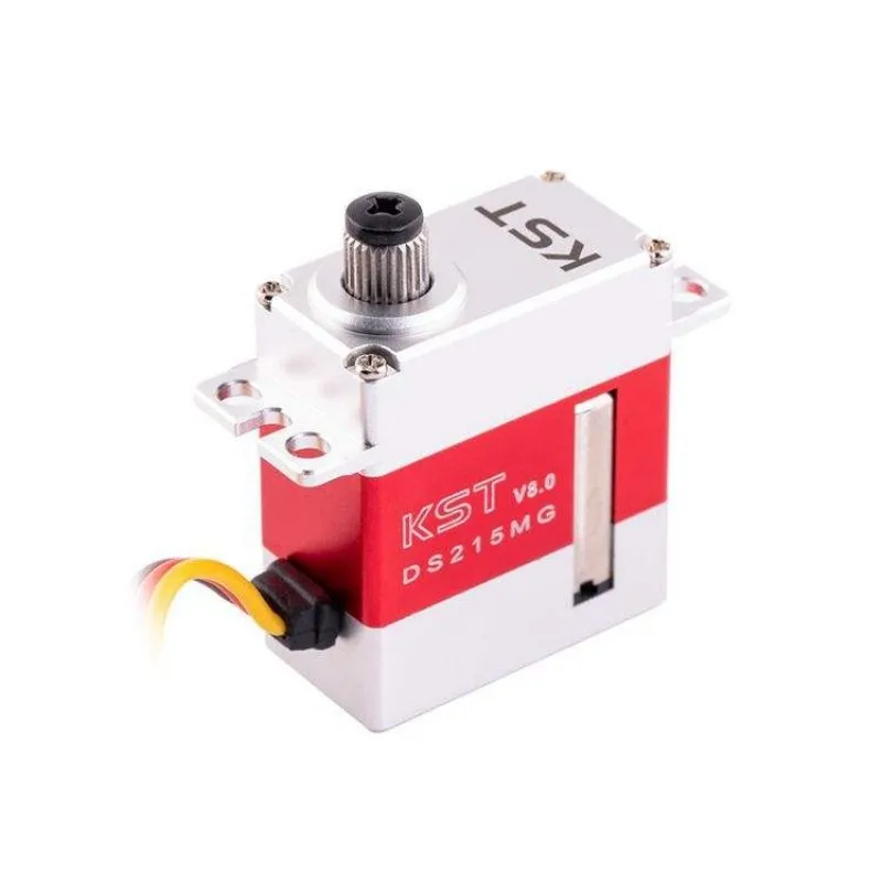 KST DS215MG V3.0 Mini servo digitale con ingranaggi metallici CCPM Servo timone per elicottero RC 380 450 480 500 - Sistema di controllo in miniatura