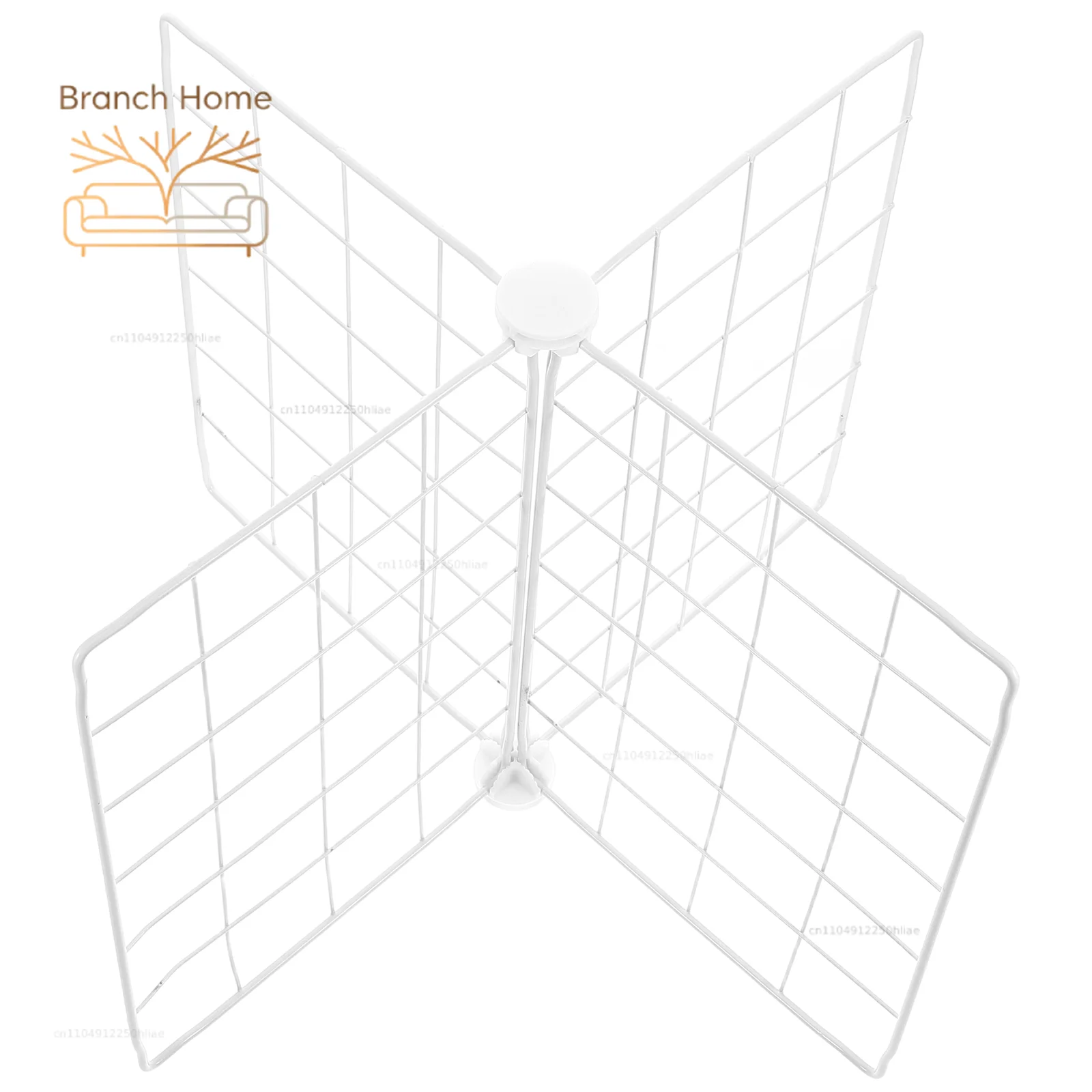 Adjustable Iron Wire Partition Layered Storage Basket Refrigerator Divider Freezer ganizer Separator Kitchen Fixture Accessories