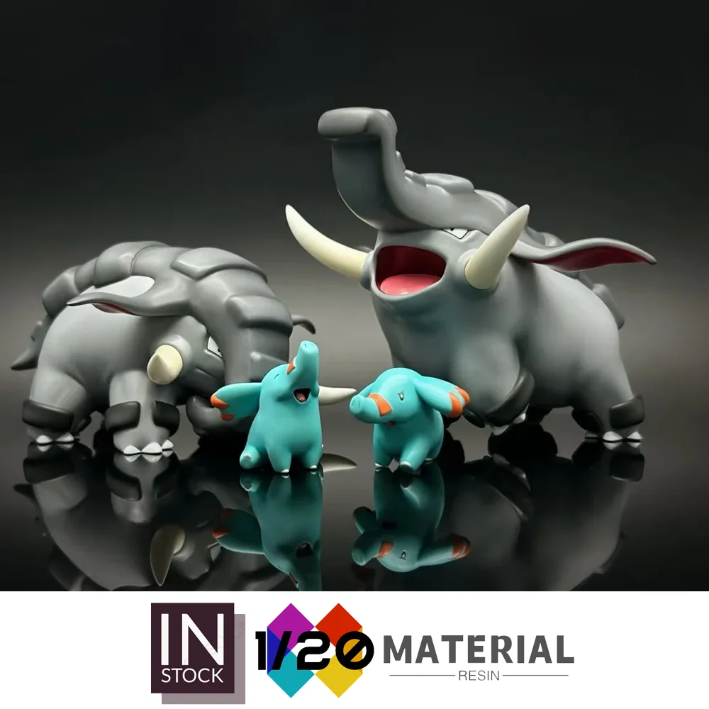 

[In Stock]1/20 Resin Scale World [TP] - Phanpy & Donphan