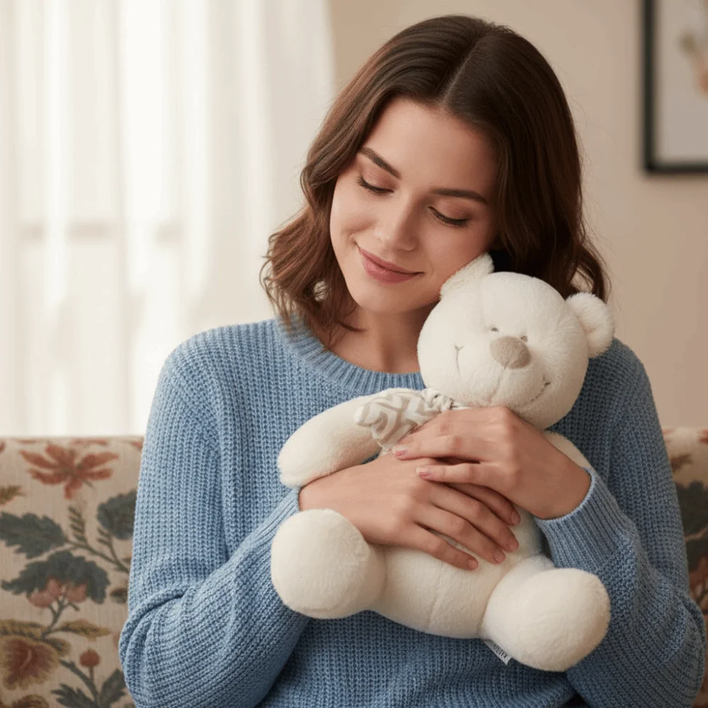 

Милый плюшевый мишка высокого качества, мягкие кремовые мишки, подарок для детей, мягкие плюшевые игрушки, классический белый мишка, декор для дома