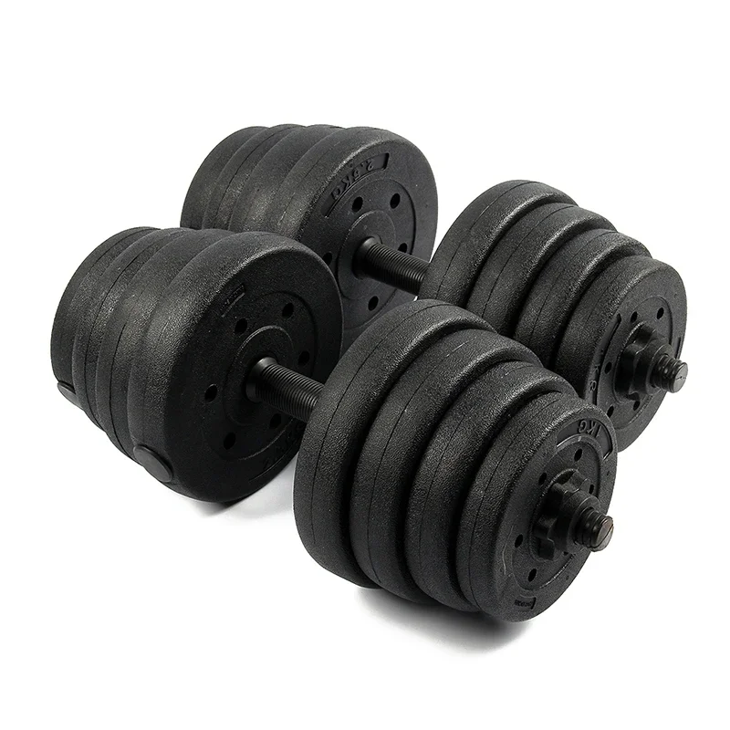 Home Work Out and Fitness Multi-function Adjustable Weights Dumbbells Barbell Set