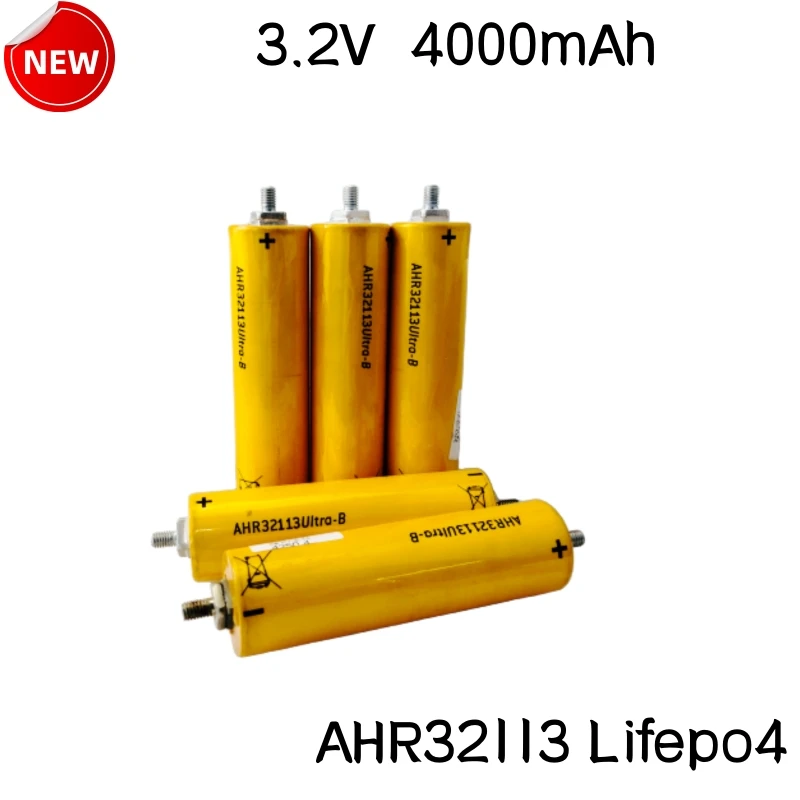 AHR32113 Lifepo4 Battery Lithium Iron Phosphate Rechargeable Battery for Electric Vehicles 3.2V 4000mAh Accessories