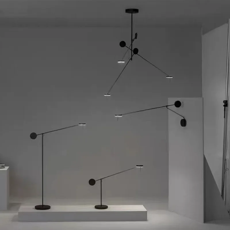 نورديك، مصمم، ما بعد الحداثة، الحد الأدنى، غرفة النوم، المكتب، الدراسة، القراءة، التعديل، الدوران، المصباح