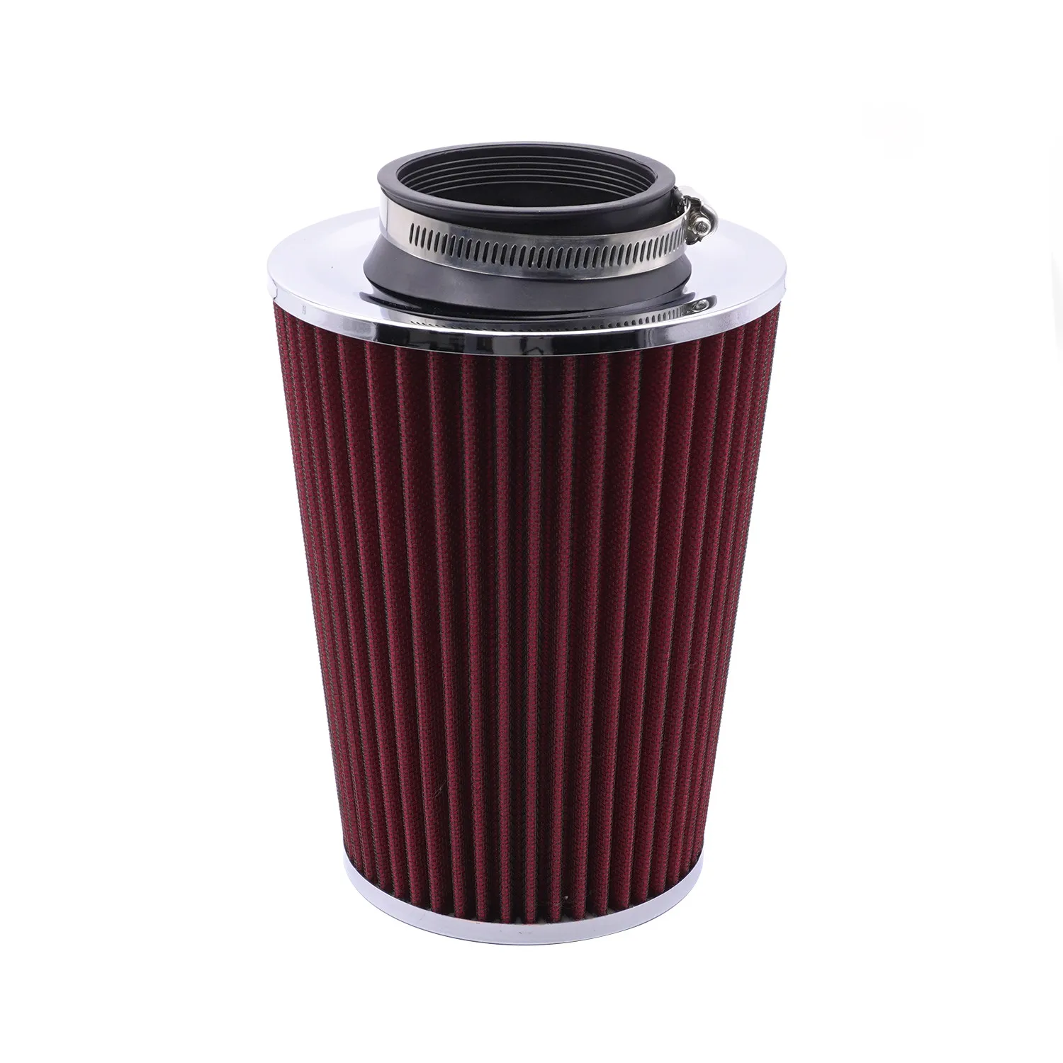 

Cone Air Filter Pipe High Flow Cold Intake Sport Systems Carbon Box Adapter Cover For Racing Car Engine Universal 3'' 4inch