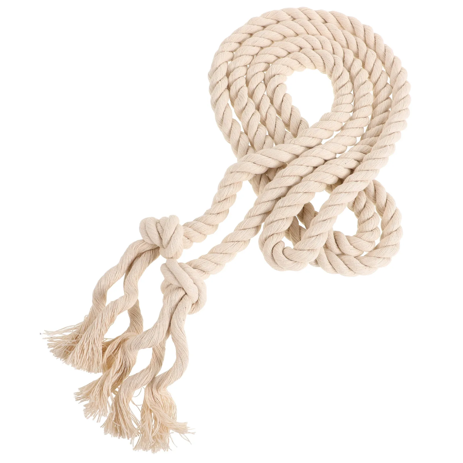 

Bohemian Style Woven Rope Belt Cotton Linen Waist Rope Adjustable Comfortable Belt for Women Men Medieval Renaissance Costume