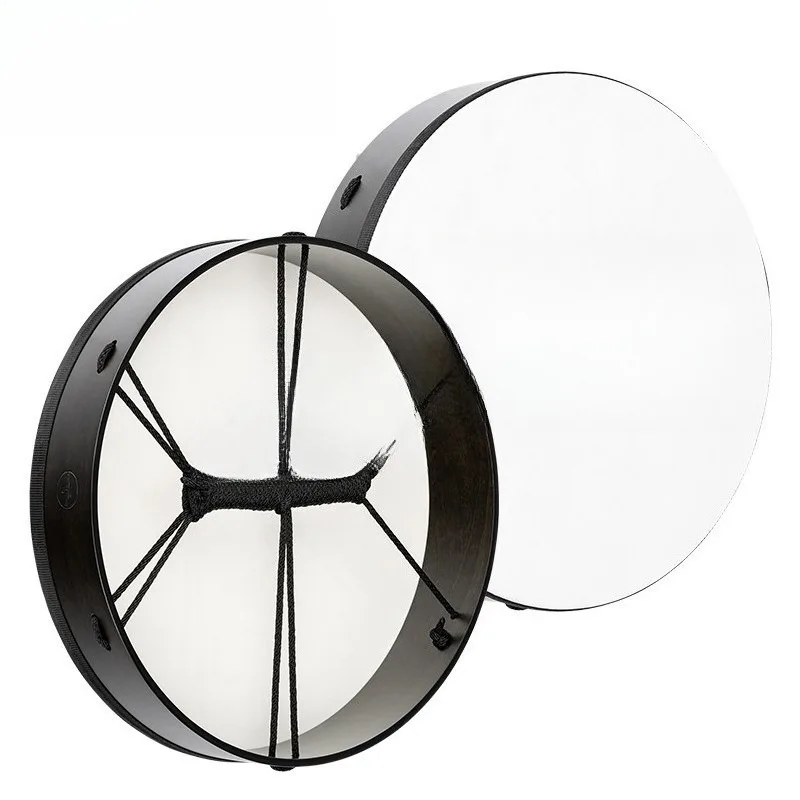 

Ceremonial Drum, Synthetic Leather Drum, Tambourine, Indian Drum,