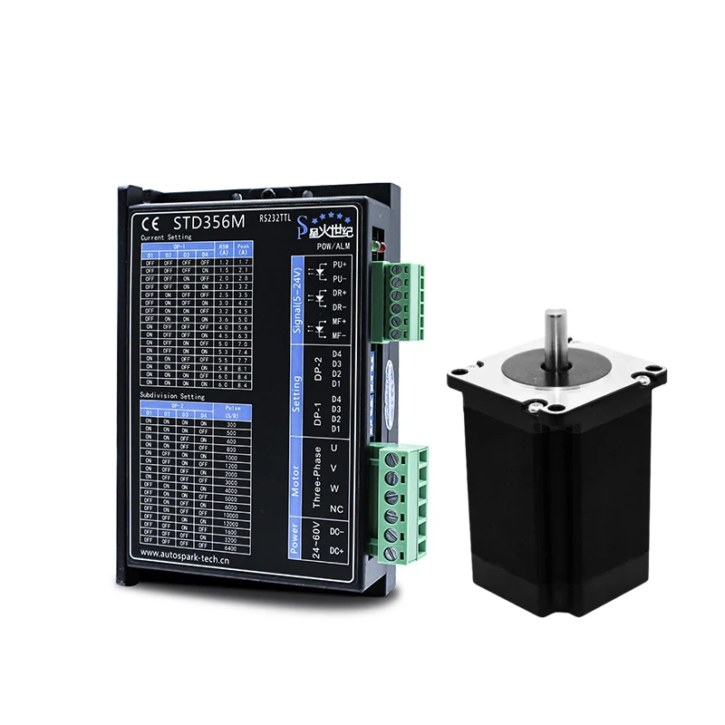 

Suitable for High-precision, Three-phase, Stepper Motor 57 Series General-purpose High-torque Driver Set Dispenser