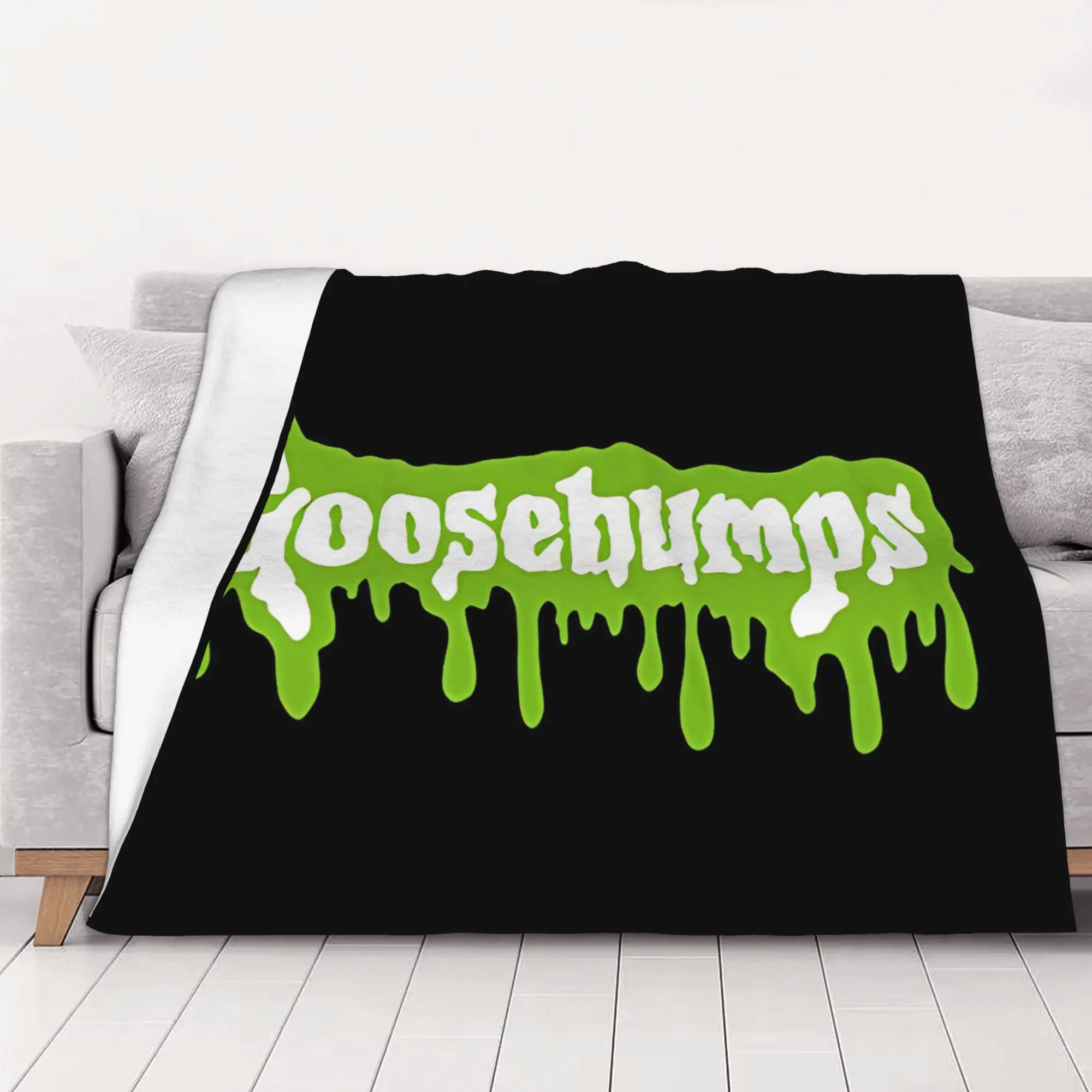 1PC home Cute Room Decor HORROR SERIES Blanket Throw Blanket Goosebumps Novelty Warm Blanket All Season
