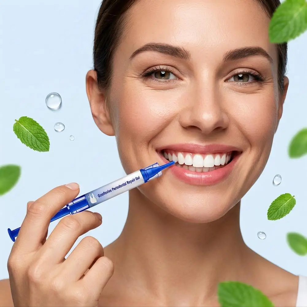 GumRevive Periodontal Repair Gel Fresh Breath Soothing Help Reduce Discomfort Gentle Gum Care Gel Improve Oral Health Care