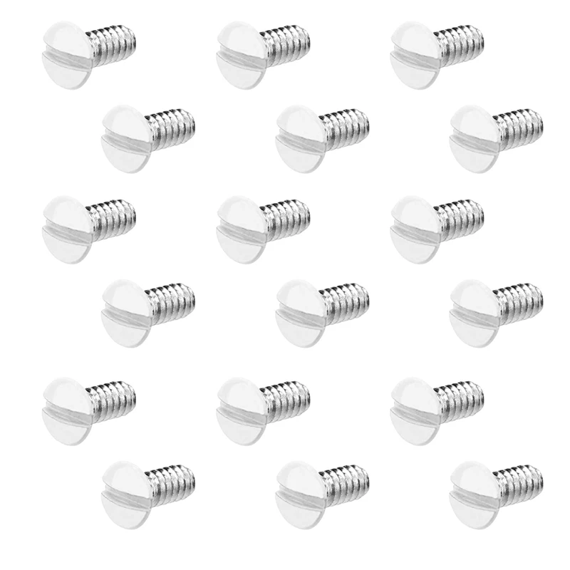 

240 Pcs 3/8 Inch Long 6-32 Thread White Wall Plate Screws Outlet Cover Screws Wall Plate Screws Electrical Screws