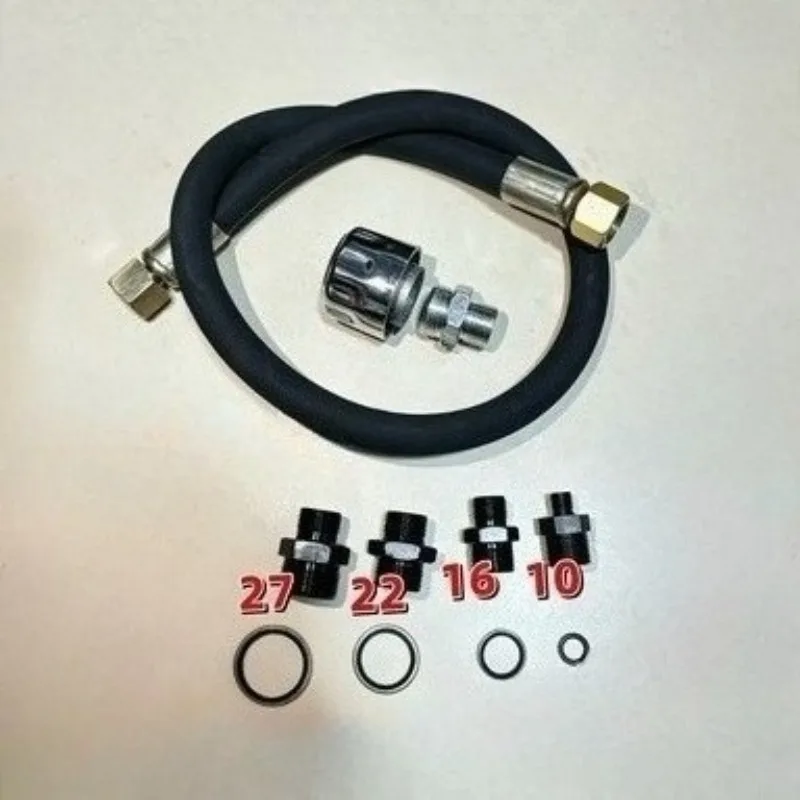 Tractor Front Axle Gearbox Air Vent Valve Hose Kit With Adapters Gaskets for Multi‑Cylinder Tractor Rotary Tiller