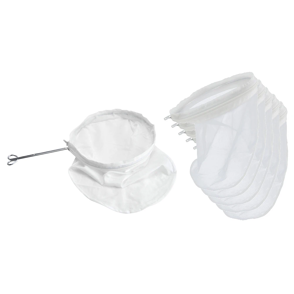 

Fine Mesh Stainless Steel Cloth Cloth Coffee Milk Filter Bag Tea Coffee Filter Bag Strainer Tea Herb Spice Strainer Kit
