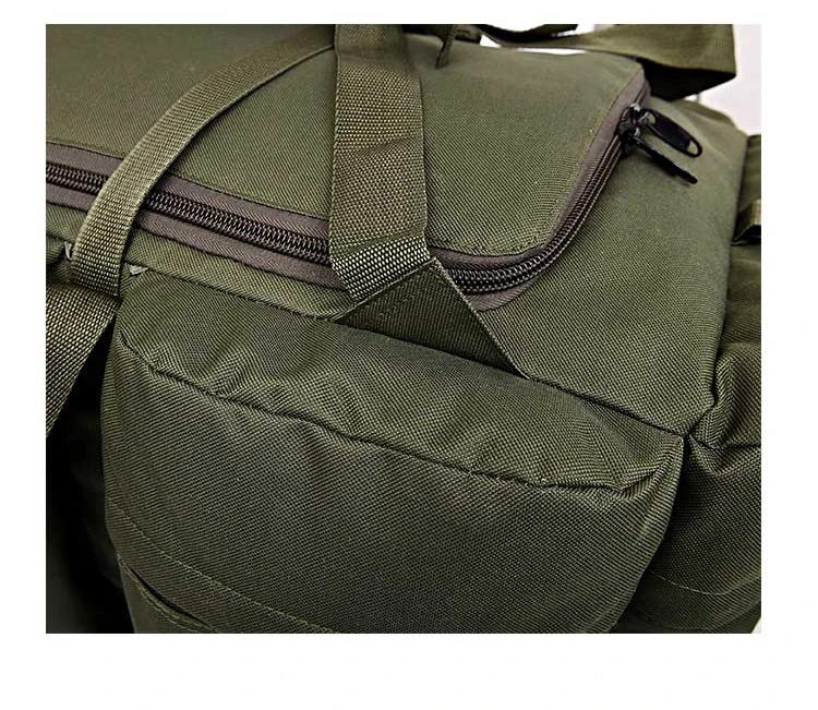 100L Camping-Rucksack, großer Reiserucksack für Herren, Outdoor-Schultertasche, Wander- und Trekking-Tasche, taktische Reisetasche, Weekender – Detail 13