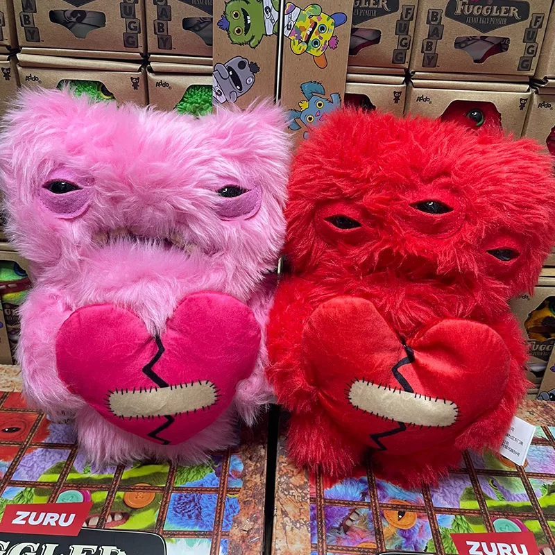 100% Original Fuggler Plush Toys 23cm Ugly Monster Love Monster Series Cute Tooth Monster Fill Plush Dolls Toys Gifts