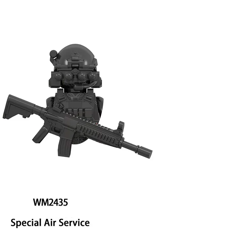 WM6147 Special Air Service Navy seals SSO special forces KSK special forces Building block boy birthday toy