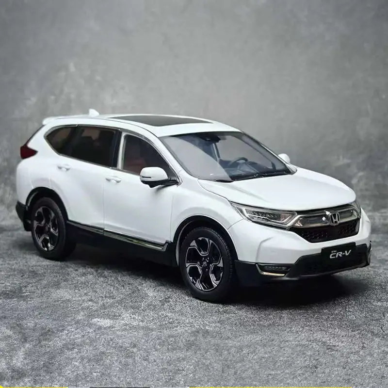 

1:18 2017 HONDA CR-V CRV SUV, модель автомобиля из сплава, литая под давлением металлическая модель автомобиля, коллекция высокой имитации, детская игрушка, подарок, украшение