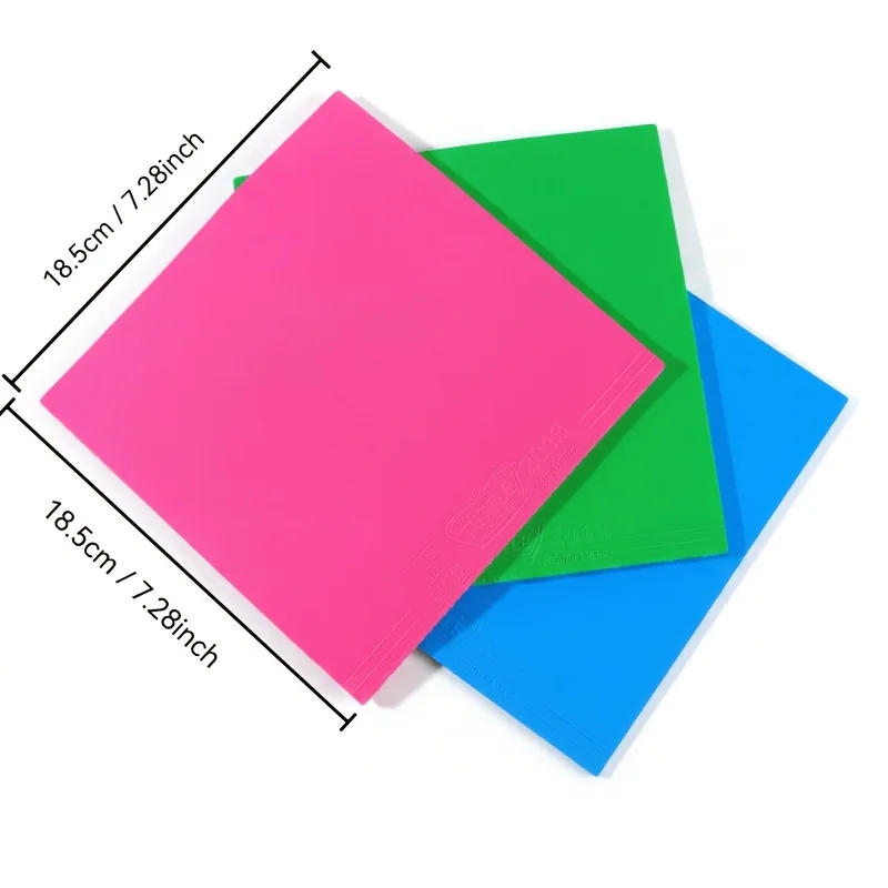 Tuttle Positive Energy Colorful Sticky Rubber, High Elasticity Rubber, Table Tennis Racket Rubber with Inner Sponge image 6