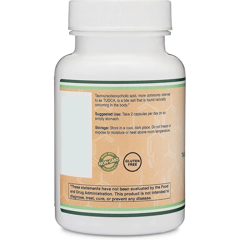 Tudca Bile Salt Liver Support Supplement, 500mg Parts, Liver And Gallbladder Cleaning Supplement