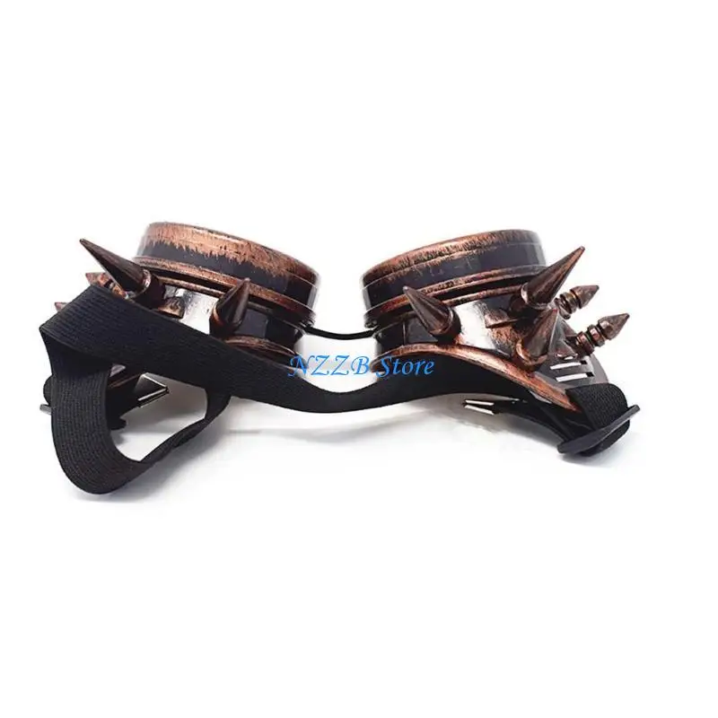 

T21F Готические панк -солнцезащитные очки Goggles Cosplay Steampunk Goggles Eyewear для мужчин Женщины