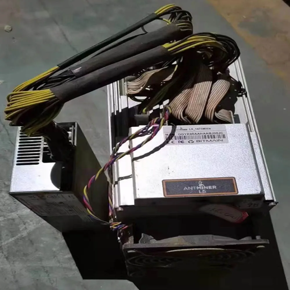 DOGE LTC Miner ASCI ANTMINER L5 1473M/s With PSU Scrypt Miner LTC Mining Machine 1473M 1425W On Wall From Bitmain Asic miner