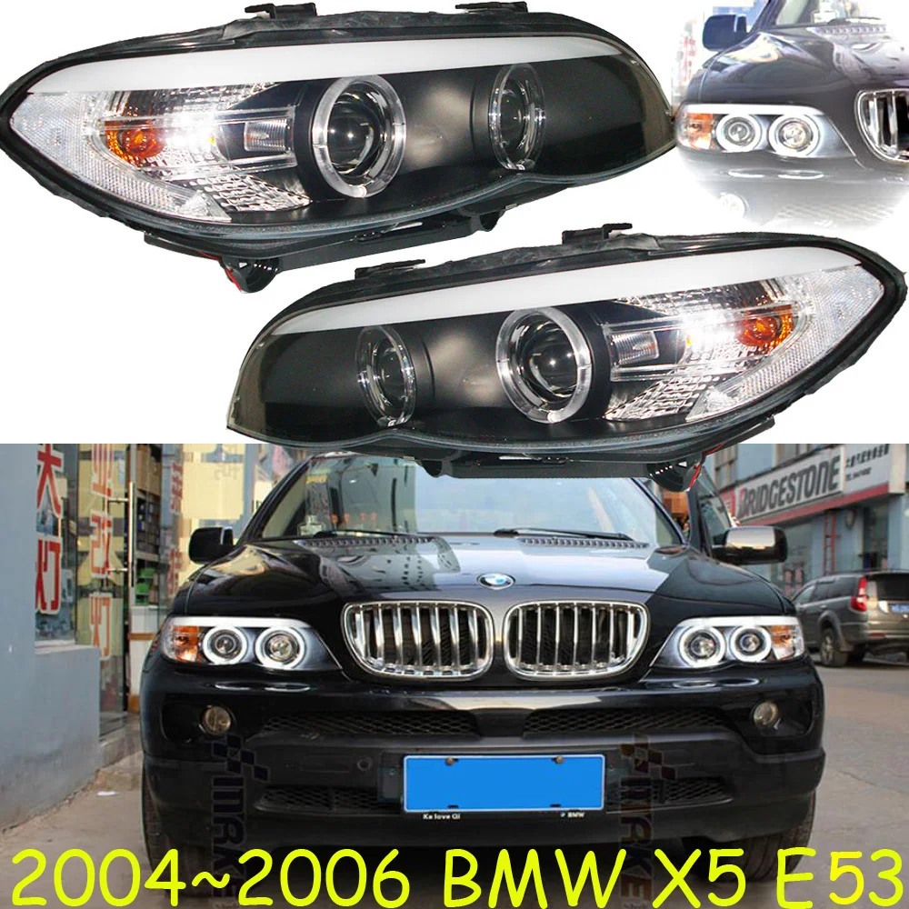 1998~2003/2004~2006 Car Styling for BMW X5 Headlight,E53 motor canbus hid xenon ballast auto head lamp