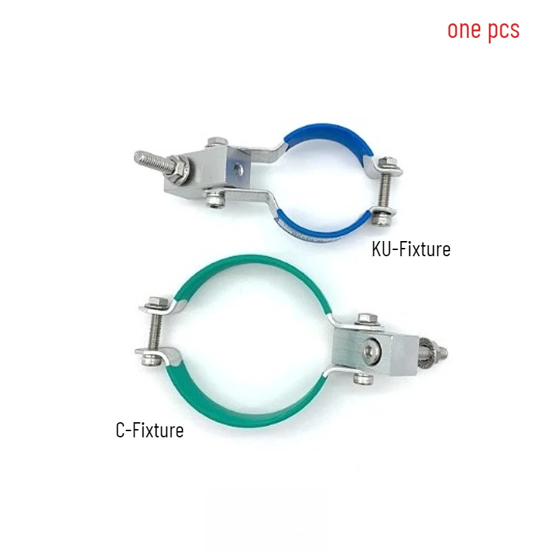 Accesorio de Metal para coque principal KU Pot, soporte LNB de banda C/banda Ku para platos satelitales, resistente a la intemperie (Color aleatorio), 1 Uds.