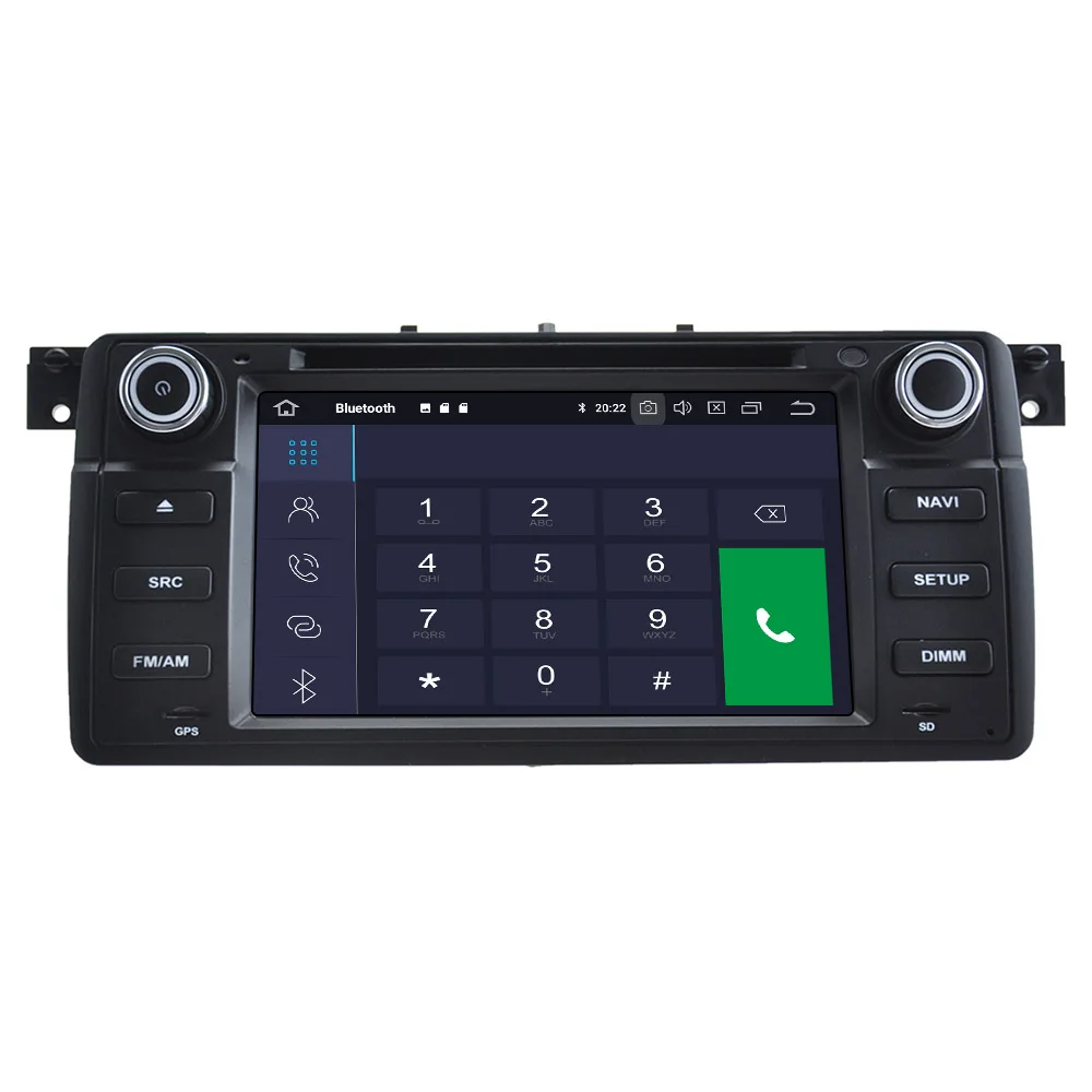 Android 10 DSP For BMW Serie3 E46 M3 1998 - 2005 2006 Car Multimedia Radio Player Stereo Screen Audio Navi Head Unit