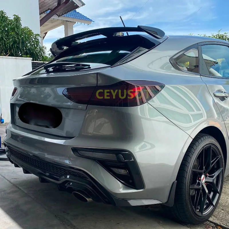 Für Kia Seltos XCeed SP2/2019-2025 Jahr Dach GT Spoiler Flügel Stamm Hinten Schwanz Lip Body Kit zubehör