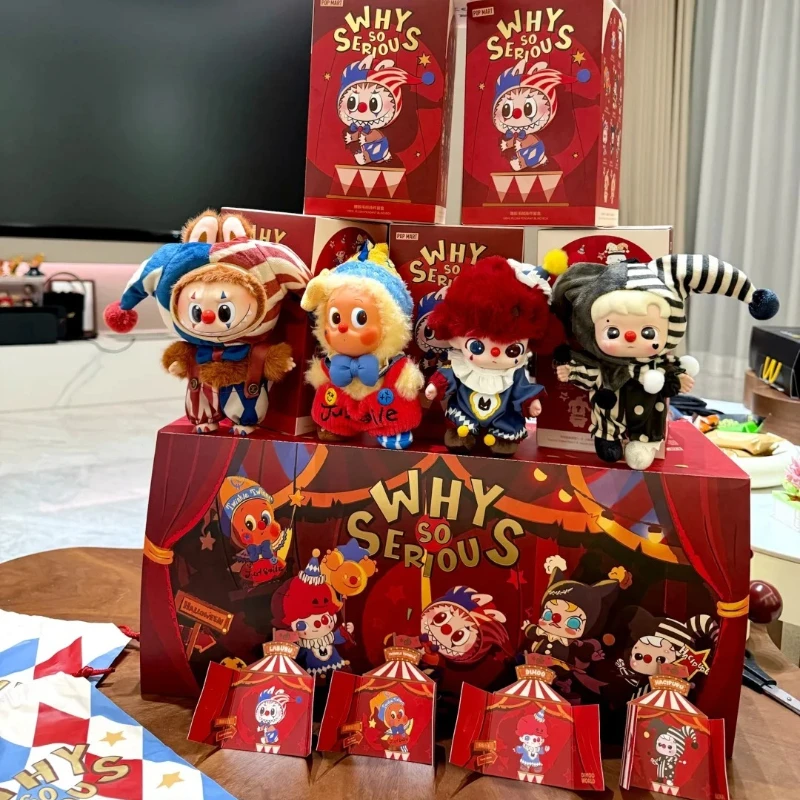 

POP Mart Halloween Why So Serious Vinyl Series Clown Blind Box: Креативная и милая коллекционная серия, сюрприз-бокс, праздничный подарок, декор