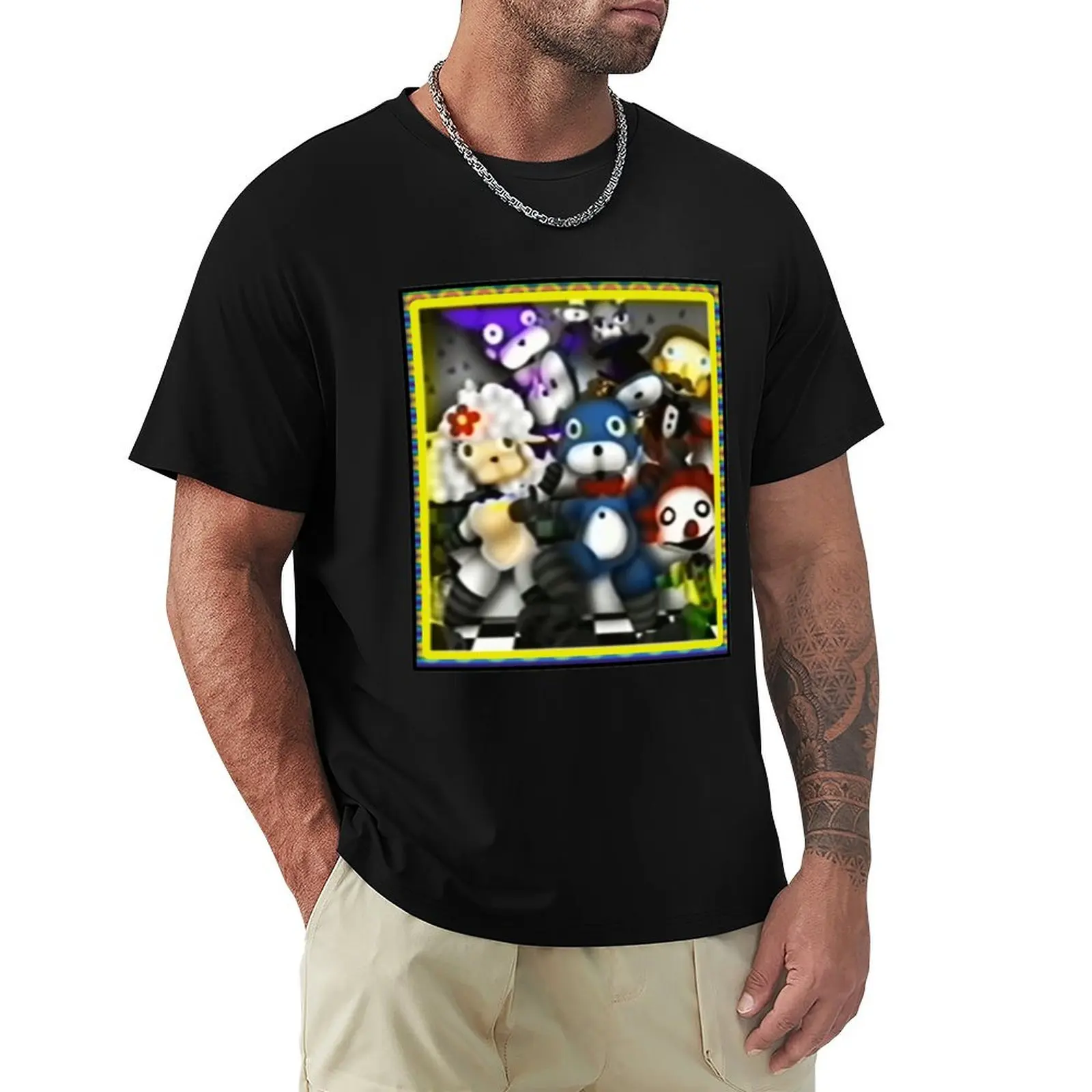 Camiseta The Walten Files de Characters, camiseta básica ligera de manga corta
