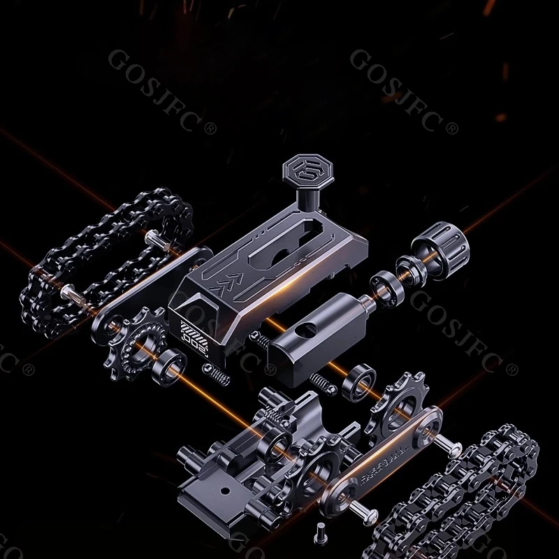 Tank EDC Push Slider Mechanical Ratchet Stress Relief toys Adults Stress Relief Toy Mechanical Push Slider