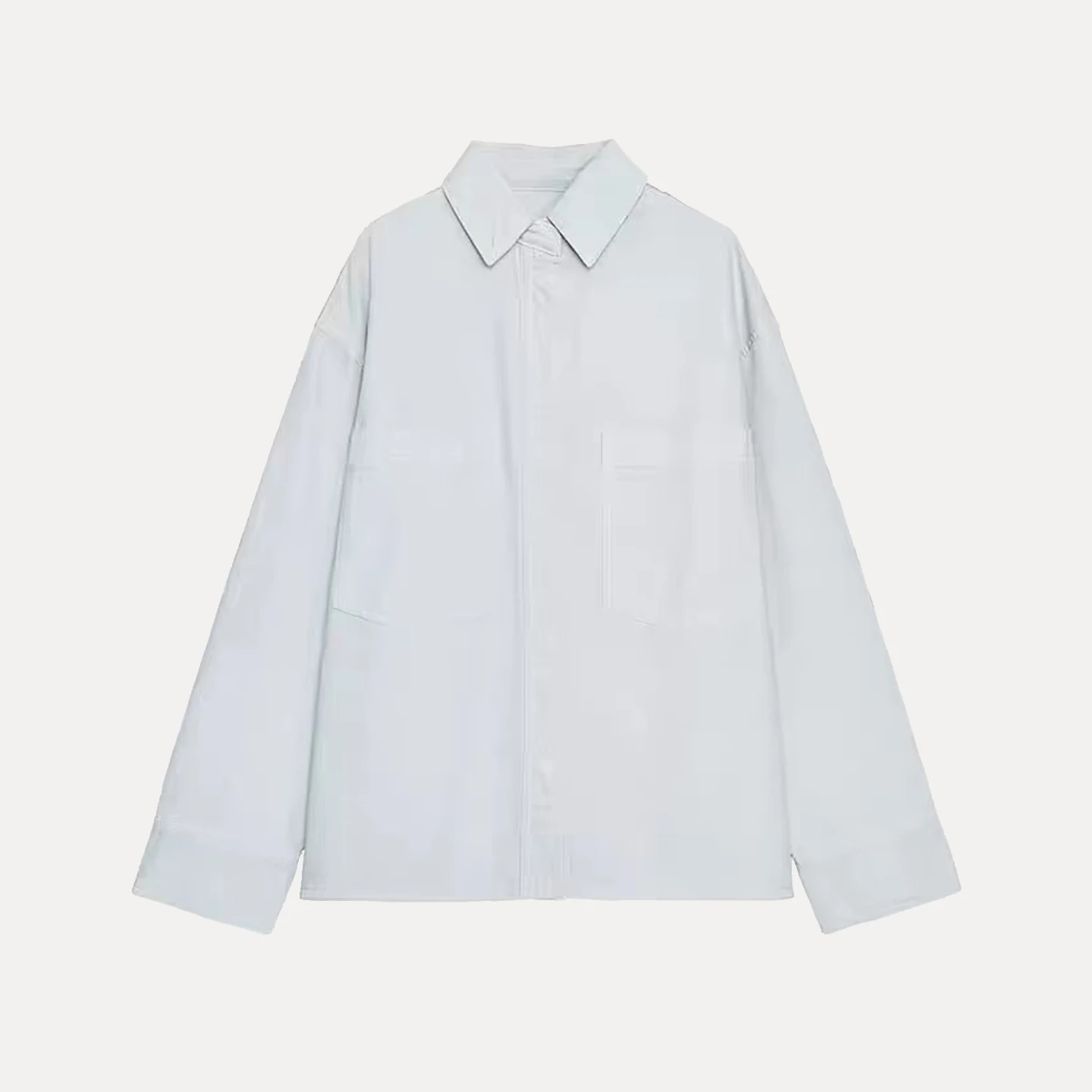 

Z Women's Faion Personali Large ket Long Sve irt Outerwear Comfortable Breathable Polyester Fiber Casual Sle