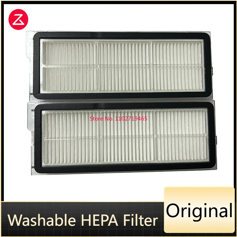 Original Washable HEPA Filter for Roborock Qrevo Curv/Qrevo S/Qrevo Plus/Qrevo Pro Vacuum Cleaner Parts Accessories Replacement