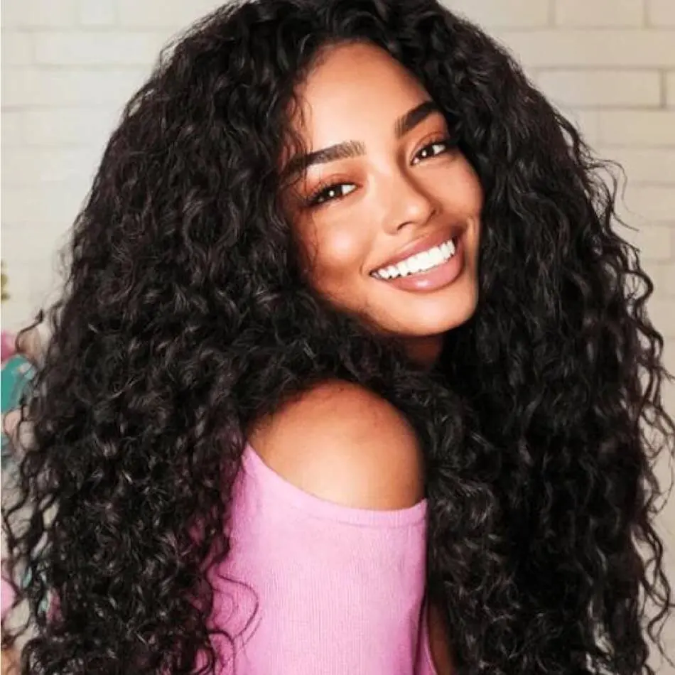 

Вьющийся полупарик, плотность 200, человеческие волосы 3 в 1, бесшовные откидные полупарики, 16 дюймов, бесклеевые, удобные для начинающих