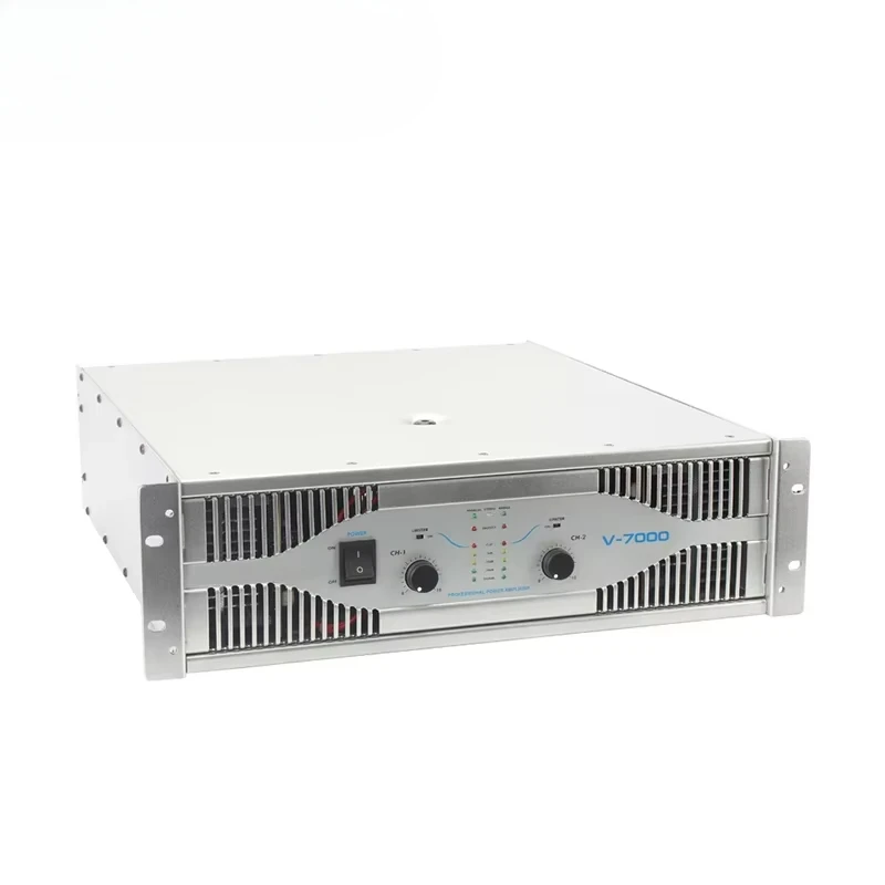 V-7000 Hot Selling Professional Amp 1000W Audio 3U PA Karaoke Speaker Music Player Power Amplifier