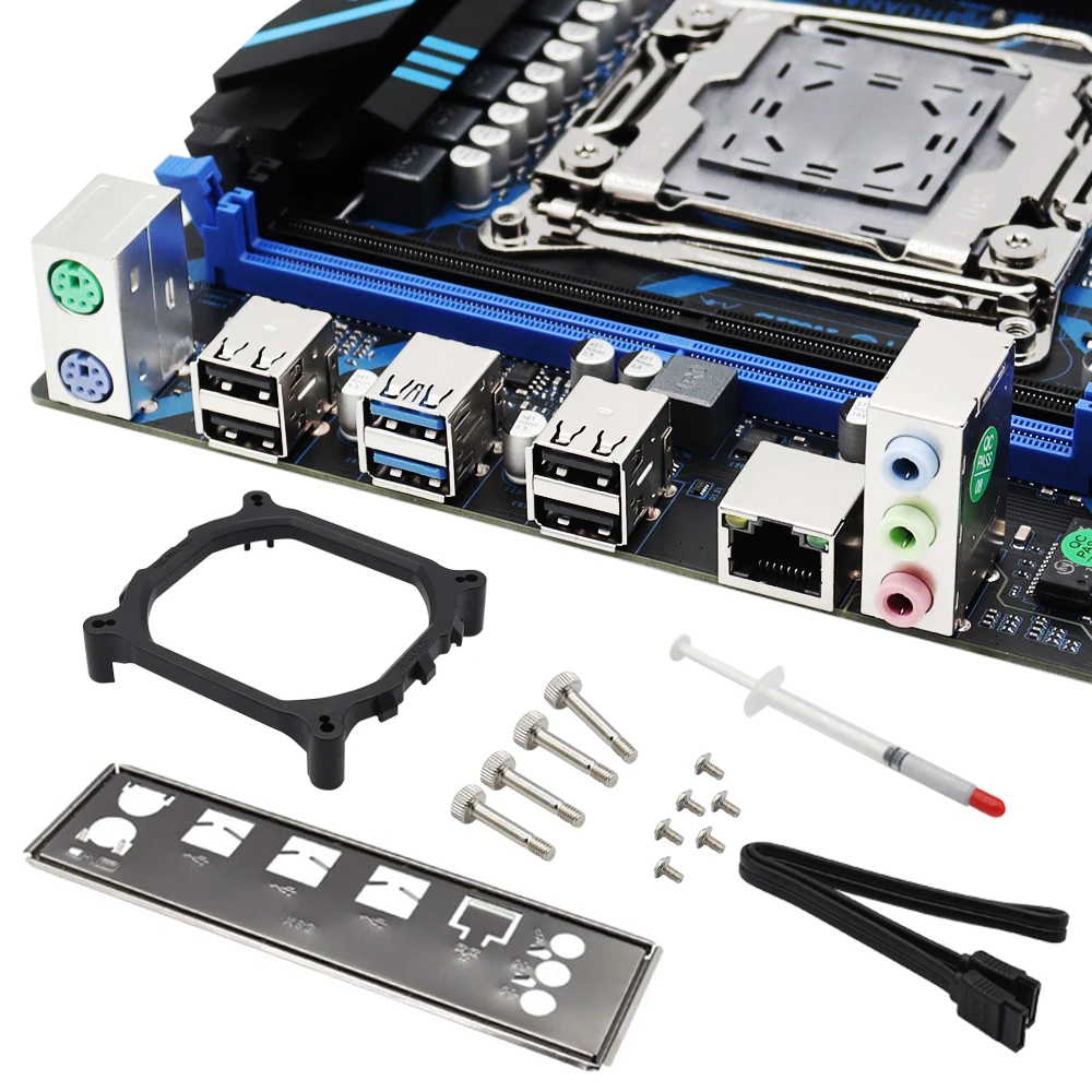 Imagem -04 - Placa-mãe Huananzhi X99 com Intel e5 2620 v3 Qd4 Lga 20113 Conjunto de Kit de Cpu Ddr4 Suporte Nvme