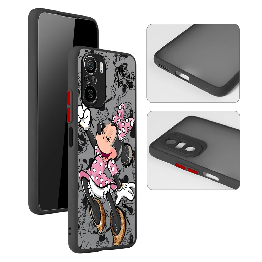 เคสลายหนูดิสนีย์มิกกี้มินนี่สำหรับ Xiaomi redmi Note 11T 9S 10S 11S 12S 9T 12 13 Pro 10 Pro 9 11 11 11 12